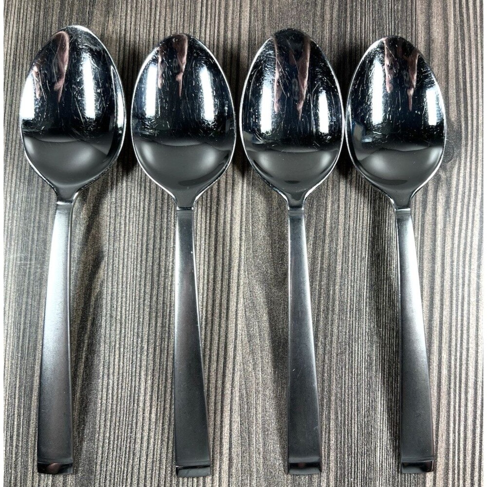 FROST Soup Spoon Oneida Community FROST Stainless Vietnam Frosted Silverware
